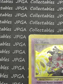 Mr Mime Jungle Set Pokemon 6/64 TCG WOTC - Image 2