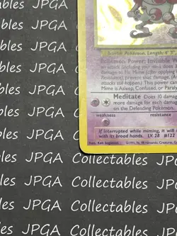 Mr Mime Jungle Set Pokemon 6/64 TCG WOTC - Image 4