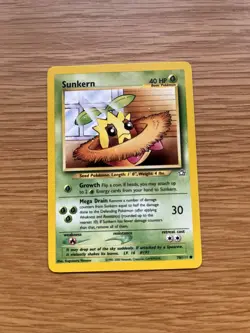 Pokemon Sunkern 78/111 Neo Genesis - LP - Image 1