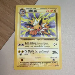 Pokemon Tcg - Jolteon 20/64 Jungle Non Holo Rare WOTC - Image 1