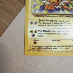 Pokemon Tcg - Jolteon 20/64 Jungle Non Holo Rare WOTC - Image 2