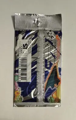 1996 Pokemon 16.36 Grams Japanese Base Set Sealed Foil Pack - 291 Yen - Image 2