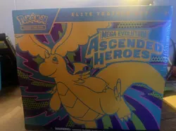 Pokemon TCG Mega Evolution Ascended Heroes ETB Elite Trainer Box Factory Sealed - Image 1