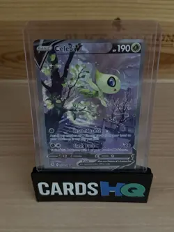 Pokemon TCG Celebi V (Alternate Full Art) 245/264 SWSH Fusion Strike Holo - Image 1