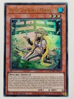 YuGiOh - MZMU-EN072 Hu-Li the Jewel Mikanko - Ultra Rare - Image 1