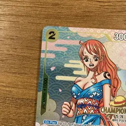 One Piece O-Nami Nami OP06-101 Championship CS 25-26 Stamp Promo - Image 4