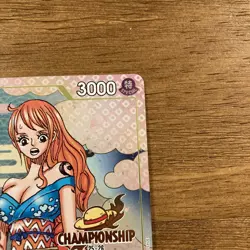 One Piece O-Nami Nami OP06-101 Championship CS 25-26 Stamp Promo - Image 5