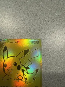 Pokemon TCG Pikachu V | SWSH145 SWSH: Sword & Shield Promo Cards Holo NM - Image 4