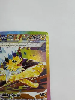 Pokemon Jolteon ex 153/131 PRE EN 2025 Holo Rare Stage 1 Card - Image 2