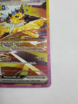 Pokemon Jolteon ex 153/131 PRE EN 2025 Holo Rare Stage 1 Card - Image 3
