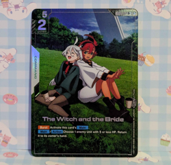 1x {NM} Witch and the Bride GD01-117 R+ Gundam Card Game - Image 1