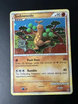 Pokemon Card - Sudowoodo Unleashed 9/95 Holo Rare - Image 1
