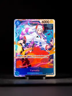 Yamato OP13-054 SR ONE PIECE Tcg Card Game NM Blue - Image 1