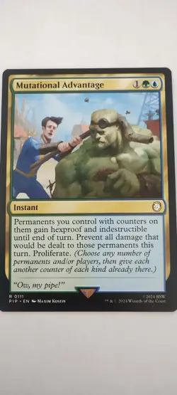 Fallout Mutational Advantage, Instant, Regular, Magic The Gathering - Image 1