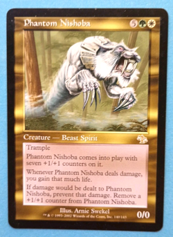 Magic the Gathering MTG Judgement PHANTOM NISHOBA LP/EX Rare 2002 Nice!! - Image 1