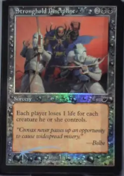 Stronghold Discipline - Nemesis: #73, Magic: The Gathering - Foil Lp C255 - Image 1