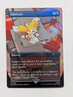 Fabricate 2090 - MTG Sonic The Hedgehog Secret Lair - Image 1