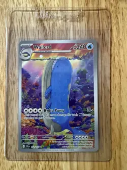 Wailord 162/159 Scarlet & Violet : Journey Together Pokemon TCG SIR Rare - Image 1
