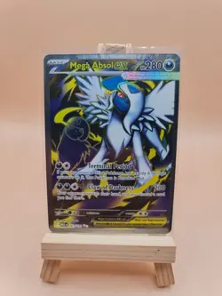 Mega Absol ex 161/132 Me01: Mega Evolution Holo Full Art Pokemon TCG - Image 1