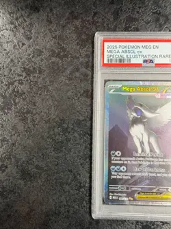 2025 POKEMON MEG EN MEGA ABSOL ex SPECIAL ILLUSTRATION RARE #180 NM-MT PSA 8 - Image 3