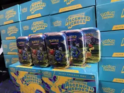 Pokemon TCG | Mega Evolution | Ascended Heroes Mini Tin Bulk x12 | Sealed Joblot - Image 2