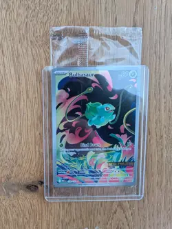 #1 Pokemon Bulbasaur 133/132 Me01: Mega Evolution Holo Stamped, Sealed - Image 1