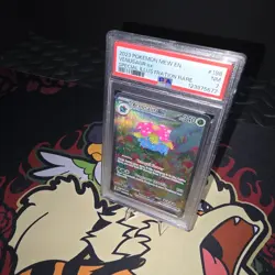 2023 Pokemon 151 Venusaur ex Special Illustration Rare 198/165 PSA 7 NM SIR MEW - Image 3