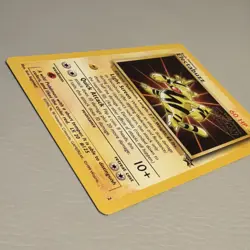 Pokemon TCG 1999 Electabuzz Stamped WB Kids First Movie Promo NM Mint - Image 3