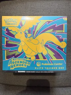 Pokemon Ascended Heroes - Pokemon Center Elite Trainer Box - Mega Evolution - Image 1