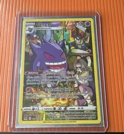 Pokemon Gengar TG06/TG30 Ultra Rare SWSH Lost Origin Trainer Gallery Full Art NM - Image 1