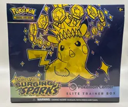 Pokemon Surging Sparks POKEMON CENTER ETB – Factory Sealed – Brand New - Image 1