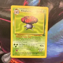 Pokemon TCG Vileplume Jungle Rare 31/64 Unlimited WOTC English 1999 - Image 2