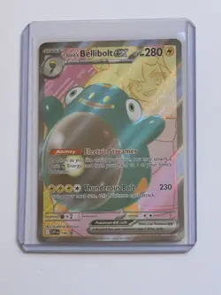 Ionos Bellibolt Ex Black Star Promo 194 Pokemon Journey Together Full Art - Image 1