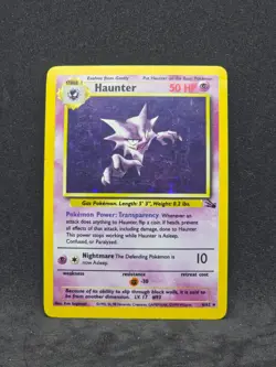 Pokemon Fossil Haunter 6/62 (LP) - Image 1