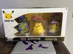 Pokemon TCG Celebrations Premium Figure Collection Pikachu VMAX Box 820650809408 - Image 1