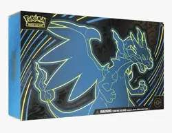 PHANTASMAL FLAMES MEGA CHARIZARD X EX Collection UPC Box Pokemon TCG SEALED NEW! - Image 1