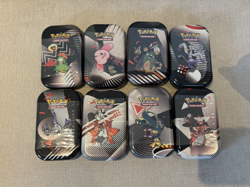 Pokemon TCG: Black Bolt White Flare Unova Mini Tin Full Set New Sealed (8 Tins) - Image 2