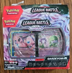 Pokemon League Battle Deck Level 3--FOIL Gardevoir ex & Mew ex - Opened - Image 1