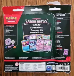 Pokemon League Battle Deck Level 3--FOIL Gardevoir ex & Mew ex - Opened - Image 2