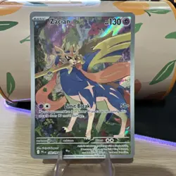 Pokemon TCG - Phantasmal Flames: Zacian IR - 100/094 - NM - Image 1