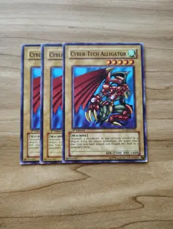 Yu-Gi-Oh! - Cyber-Tech Alligator 3X - Full Playset - Image 1