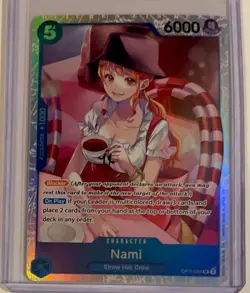 One Piece TCG English OP11-054 Nami SR Foil - Image 1