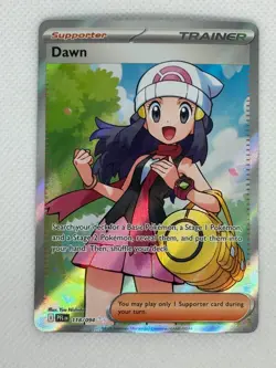 Pokemon Dawn 118/94 Full Art 2025 TCG Phantasmal Flames English Card NM - Image 1