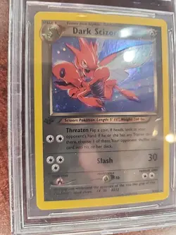 Scizor Neo Destiny 1st Edition Holo Pokemon Card WOTC PSA BGS 7.5 - Image 2
