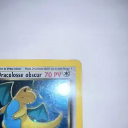 Pokemon Dark Dragonite 1st Edition Holo French Team Rocket Rare Card 5/82 - Image 3