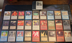 MTG The Dark Complete 119 card set Blood Moon Preacher Goblin Wizard + - Image 1