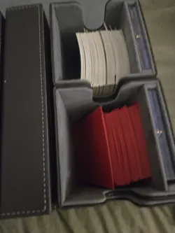 Kabinka Ark Deck Box 5 in 1 Card Case 4 Deck Dice Tray w/Magnet Closure NewPHOTO - Image 3