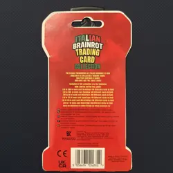 ITALIAN BRAINROT TRADING CARD GAME KHADOU BOOSTER Pack SEALED 1 Pack - Image 2