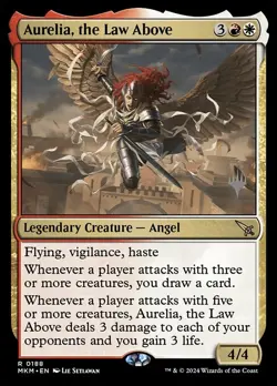 MTG AURELIA, THE LAW ABOVE EXC - AURELIA, LA LEGGE CELESTE 188 - MKM PP - MAGIC - Image 1