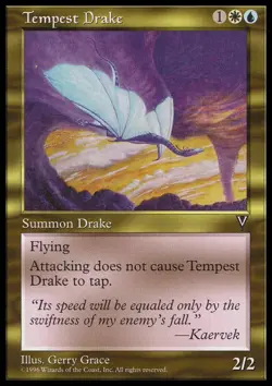 MTG TEMPEST DRAKE POOR - DRAGHETTO DELLE TEMPESTE - VI - MAGIC - Image 1